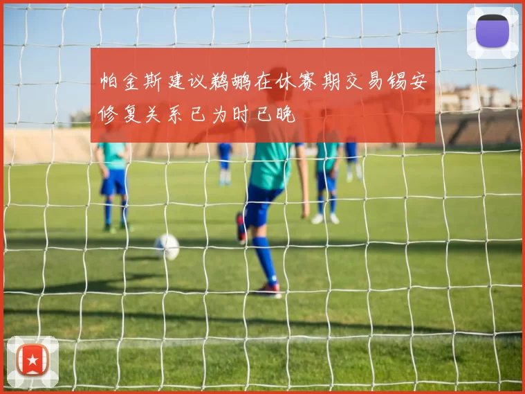 帕金斯建议鹈鹕在休赛期交易锡安修复关系已为时已晚